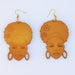 Wholesale Geometric Rhinestone Boho Wood Earrings MOQ≥2 JDC-ES-AnX003 Earrings 安修 75mm*55mm Wholesale Jewelry JoyasDeChina Joyas De China