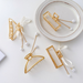 Bulk Jewelry Wholesale geometric Ribbon Pearl tassel hair clip JDC-HC-DW009 Wholesale factory from China YIWU China