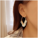 Wholesale geometric square pearl alloy earrings JDC-ES-TC147 Earrings JoyasDeChina Wholesale Jewelry JoyasDeChina Joyas De China
