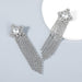 Wholesale geometric Tassel Earrings JDC-ES-JL506 Earrings JoyasDeChina silver Wholesale Jewelry JoyasDeChina Joyas De China
