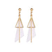 Wholesale geometric Triangle Earrings JDC-ES-D560 Earrings JoyasDeChina 01 white Wholesale Jewelry JoyasDeChina Joyas De China
