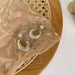 Wholesale geometric u-shaped pearl earrings JDC-ES-W367 Earrings JoyasDeChina main picture Wholesale Jewelry JoyasDeChina Joyas De China