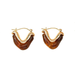 Wholesale geometric V-type acrylic Earrings JDC-ES-AYN335 Earrings JoyasDeChina Wholesale Jewelry JoyasDeChina Joyas De China