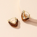 Wholesale geometric V-type acrylic Earrings JDC-ES-AYN335 Earrings JoyasDeChina Wholesale Jewelry JoyasDeChina Joyas De China