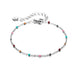 Wholesale geometry colorful drip oil stainless steel beanie bead bracelet JDC-BT-Mingm001 Bracelet 敏萌 Wholesale Jewelry JoyasDeChina Joyas De China