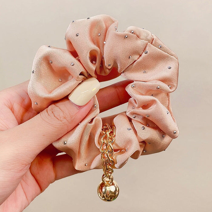 Wholesale girl fabric large intestine personalized Hair Scrunchies JDC-HS-GSHX056 Hair Scrunchies 恒曦 2#pink Wholesale Jewelry JoyasDeChina Joyas De China