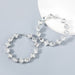 Wholesale glass diamond geometric Earrings JDC-ES-JL512 Earrings JoyasDeChina silver Wholesale Jewelry JoyasDeChina Joyas De China