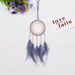 Wholesale Glass Feather Woven DreamCatcher Car Ornament JDC-DC-MGu001 Dreamcatcher 梦罟 Wholesale Jewelry JoyasDeChina Joyas De China