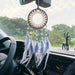 Wholesale Glass Feather Woven DreamCatcher Car Ornament JDC-DC-MGu001 Dreamcatcher 梦罟 A Wholesale Jewelry JoyasDeChina Joyas De China