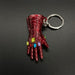 Wholesale Gloves Fist Zinc alloy Keychains JDC-KC-DW002 Keychains JoyasDeChina A red Wholesale Jewelry JoyasDeChina Joyas De China