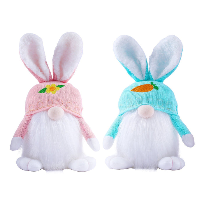 Wholesale Glowing Easter Knitted Wool Bunny Doll Cloth Ornament JDC-OS-QuY003 Ornaments 趣颖 Wholesale Jewelry JoyasDeChina Joyas De China