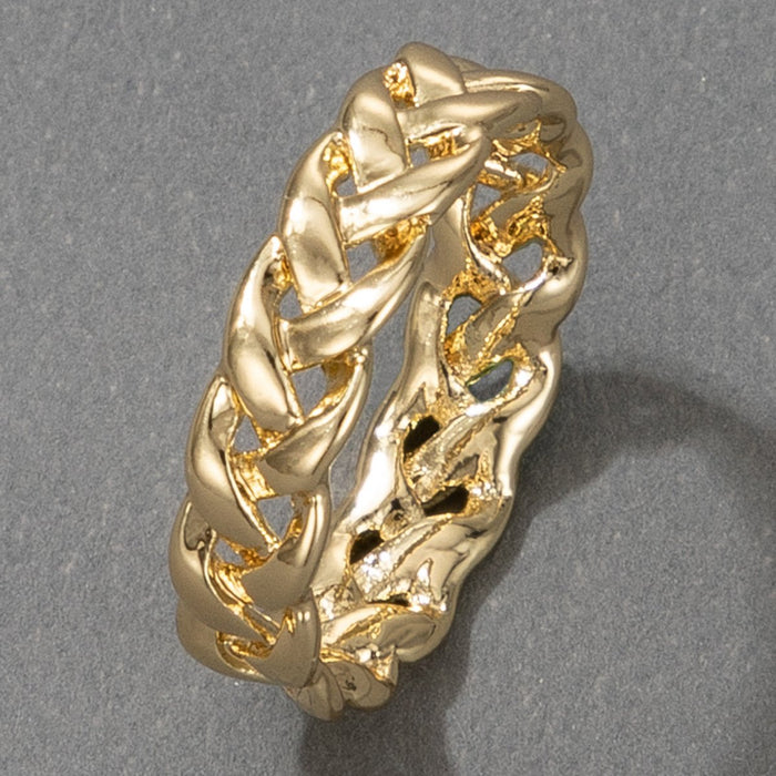 Bulk Jewelry Wholesale gold alloy animal serpentine goldfish ring JDC-RS-C192 Wholesale factory from China YIWU China