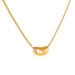 Bulk Jewelry Wholesale gold alloy bean sub-necklace JDC-NE-D601 Wholesale factory from China YIWU China