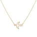 Bulk Jewelry Wholesale gold alloy bird pigeon necklace JDC-NE-C051 Wholesale factory from China YIWU China