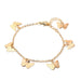 Bulk Jewelry Wholesale gold alloy butterfly bracelet JDC-BT-GSE003 Wholesale factory from China YIWU China