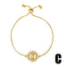 Bulk Jewelry Wholesale gold alloy Catholic Virgin Mary Bracelet JDC-BT-AS10 Wholesale factory from China YIWU China