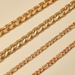 Bulk Jewelry Wholesale gold alloy chain bracelet set of 4 JDC-BT-C097 Wholesale factory from China YIWU China