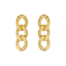 Bulk Jewelry Wholesale gold alloy chain metal stud JDC-ES-RL126 Wholesale factory from China YIWU China