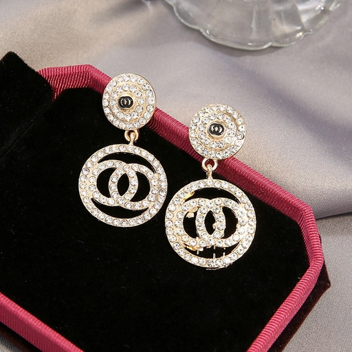 Bulk Jewelry Wholesale gold alloy Circle Earrings  JDC-ES-sf008 Wholesale factory from China YIWU China