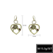 Bulk Jewelry Wholesale gold alloy cross bird play Earrings JDC-ES-bq146 Wholesale factory from China YIWU China