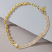 Bulk Jewelry Wholesale gold alloy diamond-encrusted gold necklace JDC-NE-C080 Wholesale factory from China YIWU China