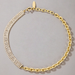 Bulk Jewelry Wholesale gold alloy diamond-encrusted gold necklace JDC-NE-C080 Wholesale factory from China YIWU China