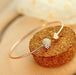 Bulk Jewelry Wholesale gold alloy diamond heart-shaped love bracelet JDC-BT-RL003 Wholesale factory from China YIWU China