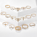 Bulk Jewelry Wholesale gold alloy diamond set ring JDC-RS-C076 Wholesale factory from China YIWU China