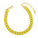 Bulk Jewelry Wholesale gold alloy drop oil color Cuba Chain Bracelet JDC-BT-AS9 Wholesale factory from China YIWU China