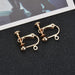 Bulk Jewelry Wholesale gold alloy Earrings JDC-ES-bq040 Wholesale factory from China YIWU China