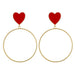 Wholesale gold alloy earrings JDC-ES-C102 Earrings JoyasDeChina 8185 Wholesale Jewelry JoyasDeChina Joyas De China