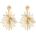 Wholesale gold alloy earrings JDC-ES-GSTC033 Earrings JoyasDeChina Golden Wholesale Jewelry JoyasDeChina Joyas De China