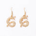 Wholesale Gold Alloy Exaggerated Personality Trend China Dragon Earrings JDC-ES-C106 earrings JoyasDeChina 18673 Wholesale Jewelry JoyasDeChina Joyas De China
