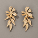 Bulk Jewelry Wholesale gold alloy flower leaf earrings JDC-ES-C110 Wholesale factory from China YIWU China
