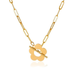 Bulk Jewelry Wholesale gold alloy Flower Pendant Necklace JDC-NE-D610 Wholesale factory from China YIWU China