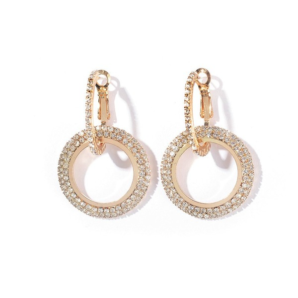 Bulk Jewelry Wholesale gold alloy geometric Earrings JDC-ES-D349 Wholesale factory from China YIWU China
