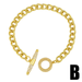 Bulk Jewelry Wholesale gold alloy geometric OT buckle jewelry JDC-BT-AS8 Wholesale factory from China YIWU China
