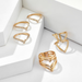 Bulk Jewelry Wholesale gold alloy gold ring set of 5 JDC-RS-C071 Wholesale factory from China YIWU China
