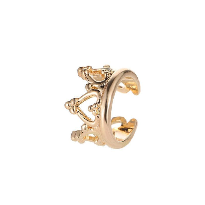 Wholesale gold alloy heart-shaped hollow out retro Earrings JDC-ES-D353 earrings JoyasDeChina 01 Gold 4236 Wholesale Jewelry JoyasDeChina Joyas De China