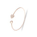 Bulk Jewelry Wholesale gold alloy heart-shaped love bracelet JDC-BT-D469 Wholesale factory from China YIWU China