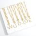 Bulk Jewelry Wholesale gold alloy hip-hop style 26 letter Necklaces JDC-NE-RXJQ001 Wholesale factory from China YIWU China