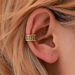 Bulk Jewelry Wholesale gold alloy hollow ear clip JDC-ES-D362 Wholesale factory from China YIWU China