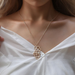Bulk Jewelry Wholesale gold alloy honeycomb pendant necklace JDC-NE-D679 Wholesale factory from China YIWU China