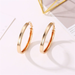 Bulk Jewelry Wholesale gold alloy hoop earrings JDC-ES-D481 Wholesale factory from China YIWU China