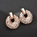 Bulk Jewelry Wholesale gold alloy irregular Earrings JDC-ES-bq093 Wholesale factory from China YIWU China