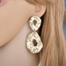 Bulk Jewelry Wholesale gold alloy irregular Earrings JDC-ES-bq177 Wholesale factory from China YIWU China
