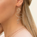Bulk Jewelry Wholesale gold alloy irregular geometric earrings JDC-ES-C095 Wholesale factory from China YIWU China