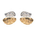 Bulk Jewelry Wholesale gold alloy irregular gold Earrings JDC-ES-bq154 Wholesale factory from China YIWU China