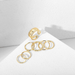 Bulk Jewelry Wholesale gold alloy joint ring JDC-RS-RXF003 Wholesale factory from China YIWU China