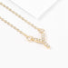 Wholesale gold alloy letter necklace JDC-NE-JL193 Necklaces 氿乐 Wholesale Jewelry JoyasDeChina Joyas De China